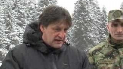Minister of Defence and SAF CHOD Visited Members of the Special Brigade at Kopaonik Mountain