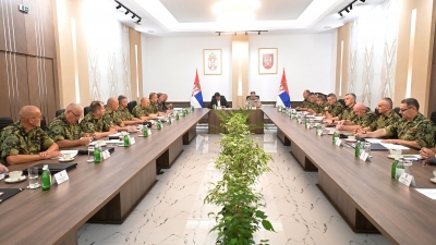 Sastanak povodom priprema za vojnu paradu „Snaga jedinstva“