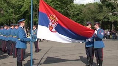 Honorary salvo on the occasion of Victory Day