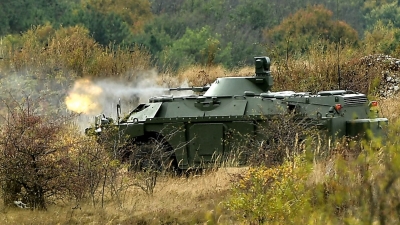 Training on BRDM-2MS Vehicles