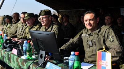 Гађање из борбених средстава „Панцир С1“ у оквиру вежбе „Словенски штит 2019“