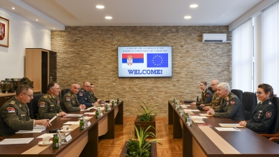 Chairman of EU Military Committee Visiting Serbia