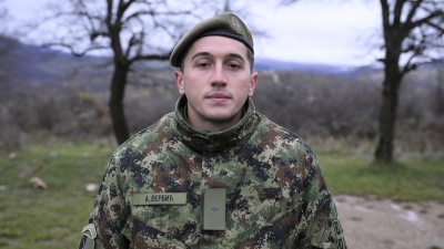 Second Lieutenant Aleksandar Verbić