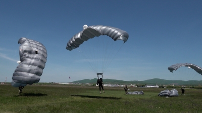 Visiting 63rd Parachute Brigade