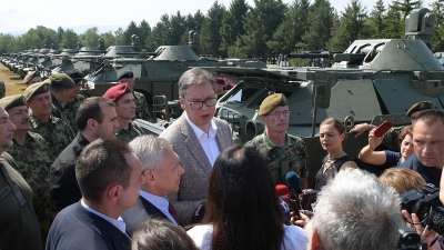 Presentation of the New BRDM 2MS Аrmoured Reconnaissance Vehicles