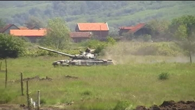 Preparations for tank biathlon