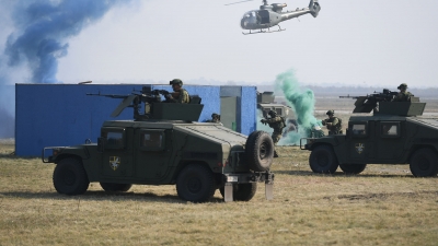 Final Rehearsal of the Demonstration “Sloboda 2019”