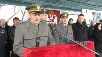 Govor generala Dikovića u Somboru