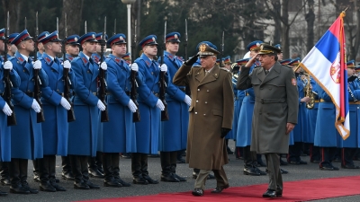 Свечани дочек начелника генералштаба Италије