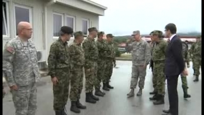 Handover of motor vehicles from the US grants in the South Base