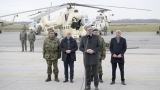 Председник Вучић обишао новонабављенa средства наоружања и војне опреме за Војску Србије