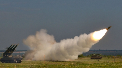 Shooting by AD Missile Systems NEVA and KUB