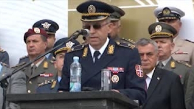 Obraćanje brigadnog generala Predraga Simovića