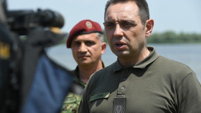 Minister of defence Aleksandar Vulin