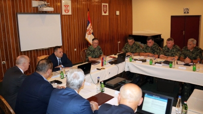 Joint Session of the Collegiums of the Minister of Defense and the Chief of General Staff of the Serbian Armed Forces