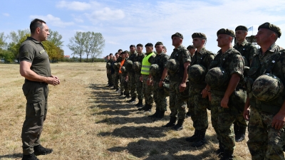 Minister of Defence Aleksandar Vulin