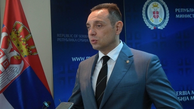 Minister of Defence Aleksandar Vulin