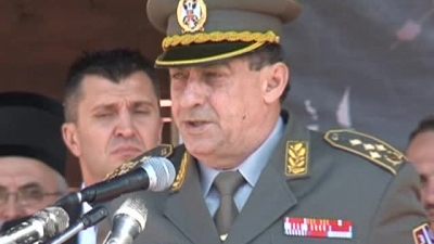 Address by General Diković in Valjevo