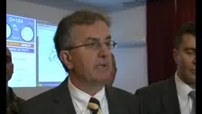 The dignitaries Day on exercise 