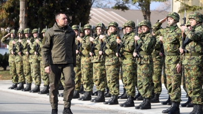 Minister Vulin and General Mojsilović visits the Electronic Warfare Unit