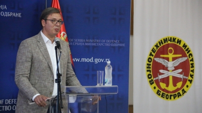 Predsednik Vučić u Vojnotehničkom institutu - obraćanje