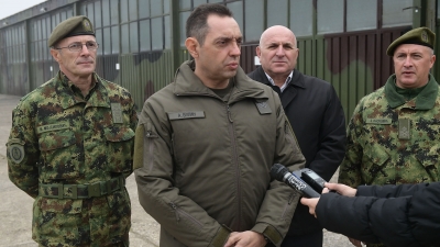 Minister of Defence Aleksandar Vulin