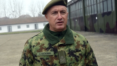 Brigadier General Zoran Nasković, Commander 1st Army Brigade