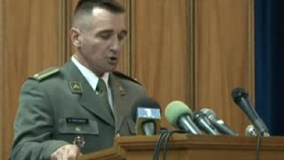 Address by Maj. Ristović