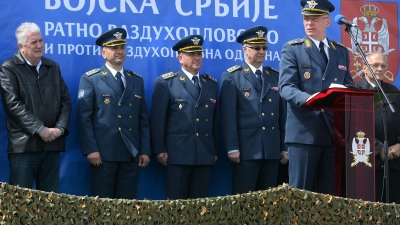 Командант РВ и ПВО генерал-мајор Душко Жарковић