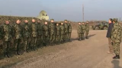 Министар Родић и генерал Диковић у посети 240. самоходном ракетном дивизиону