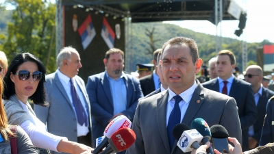 Ministar odbrane Aleksandar Vulin