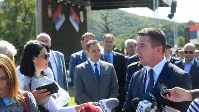 Mayor of Gornji Milanovac Dejan Kovačević