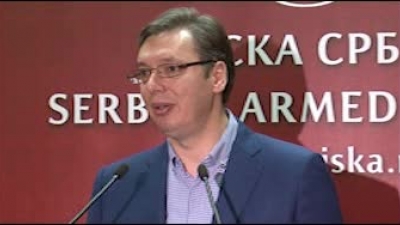 Обраћање премијера Вучића