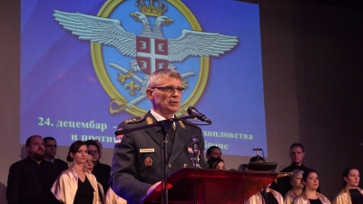 Генерал-мајор Душко Жарковић, командант РВ и ПВО