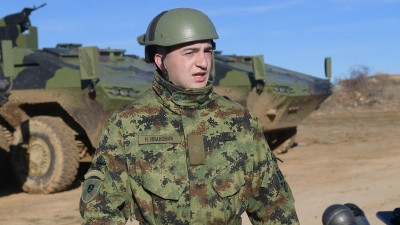 Second Lieutenant Nemanja Ivanović, 21st Infantry Battalion