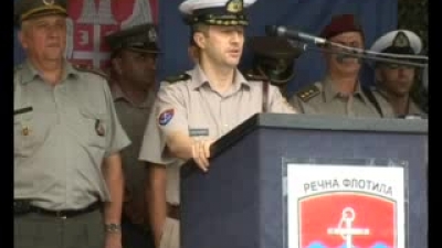 Address by Navy Captain Joksimović